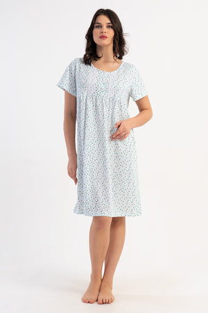 KADIN SUPREM KISA KOL KISA BOY MARAS GECELIK 161887 - Vienetta1.GrupFUSYA