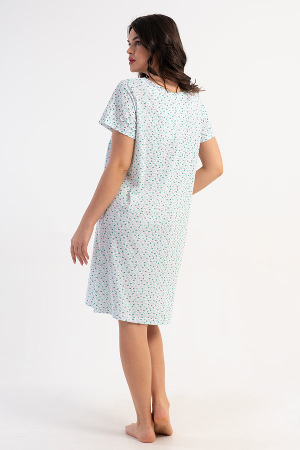 KADIN SUPREM KISA KOL KISA BOY MARAS GECELIK 161887 - Vienetta1.GrupFUSYA