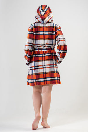 KADIN POLAR XXL KAPSONLU UZUN KOL KISA SABAHLIK 201005 - Vienetta1.GrupKAHVE