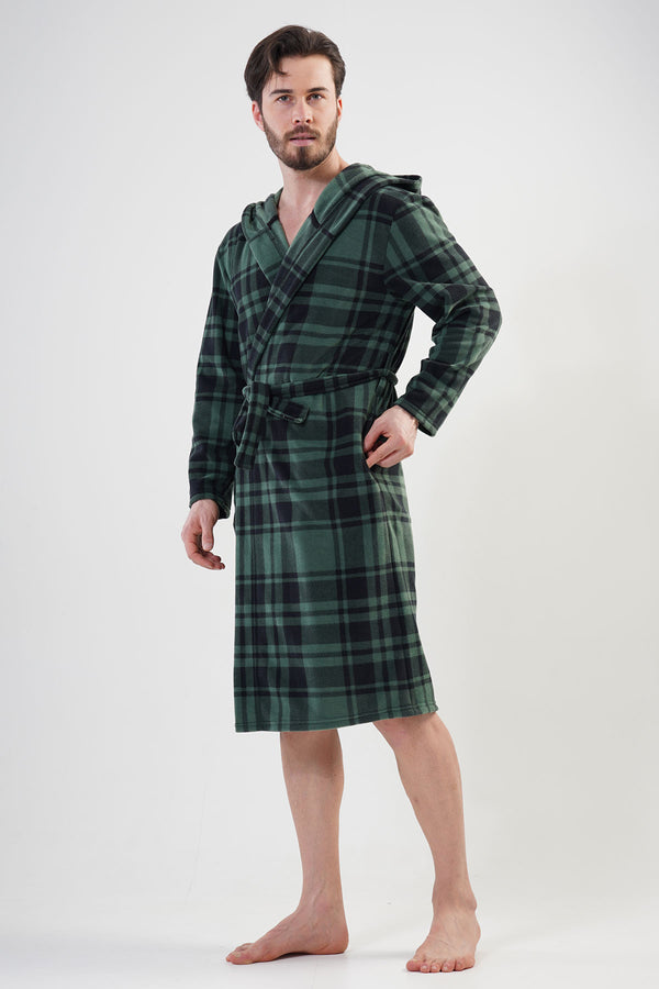 ERKEK POLAR UZUN KOL UZUN SABAHLIK 201022 - Vienetta1.GrupSIYAH