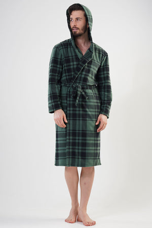 ERKEK POLAR UZUN KOL UZUN SABAHLIK 201022 - Vienetta1.GrupSIYAH