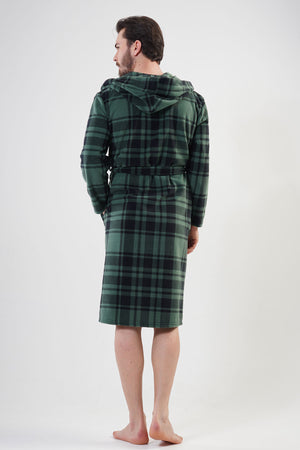 ERKEK POLAR UZUN KOL UZUN SABAHLIK 201022 - Vienetta1.GrupSIYAH