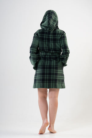 KADIN POLAR XXL KAPSONLU UZUN KOL KISA SABAHLIK 201025 - Vienetta1.GrupSIYAH