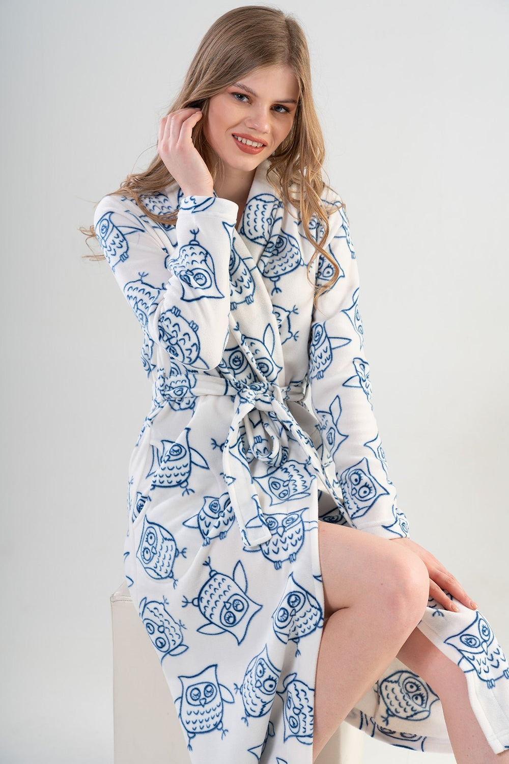 Woman Brighty Dressing Gown