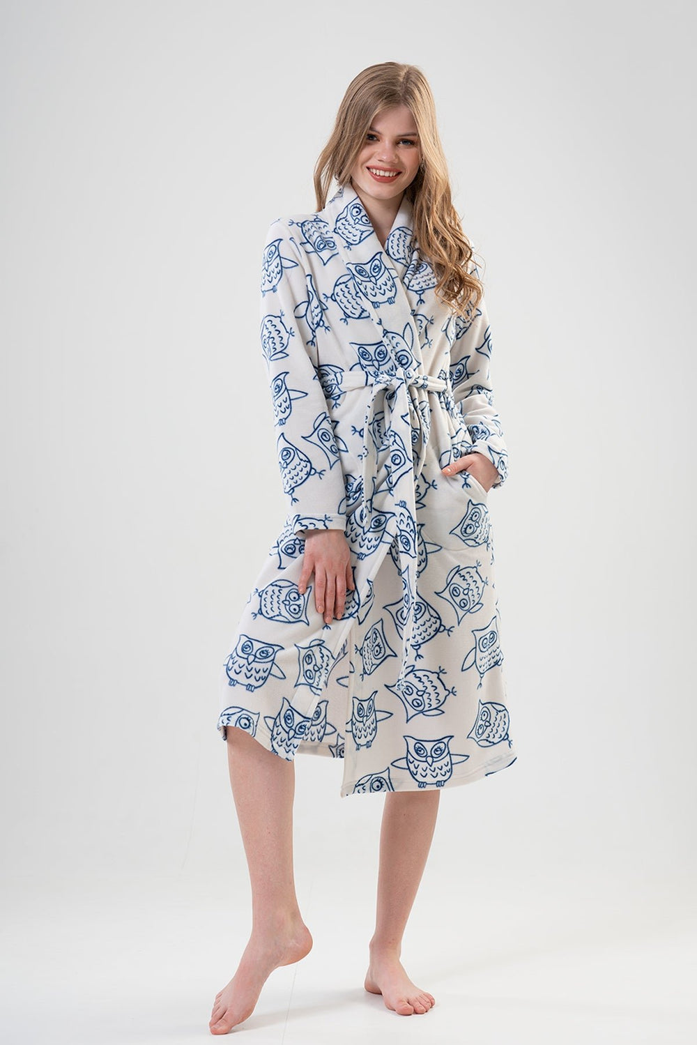 Woman Brighty Dressing Gown