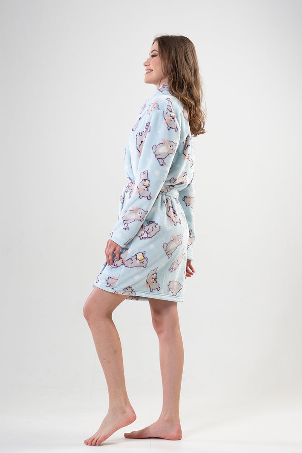 Woman Crystal Dressing Gown