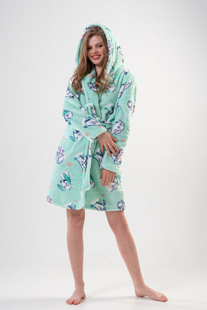 Woman Crazy Dressing Gown