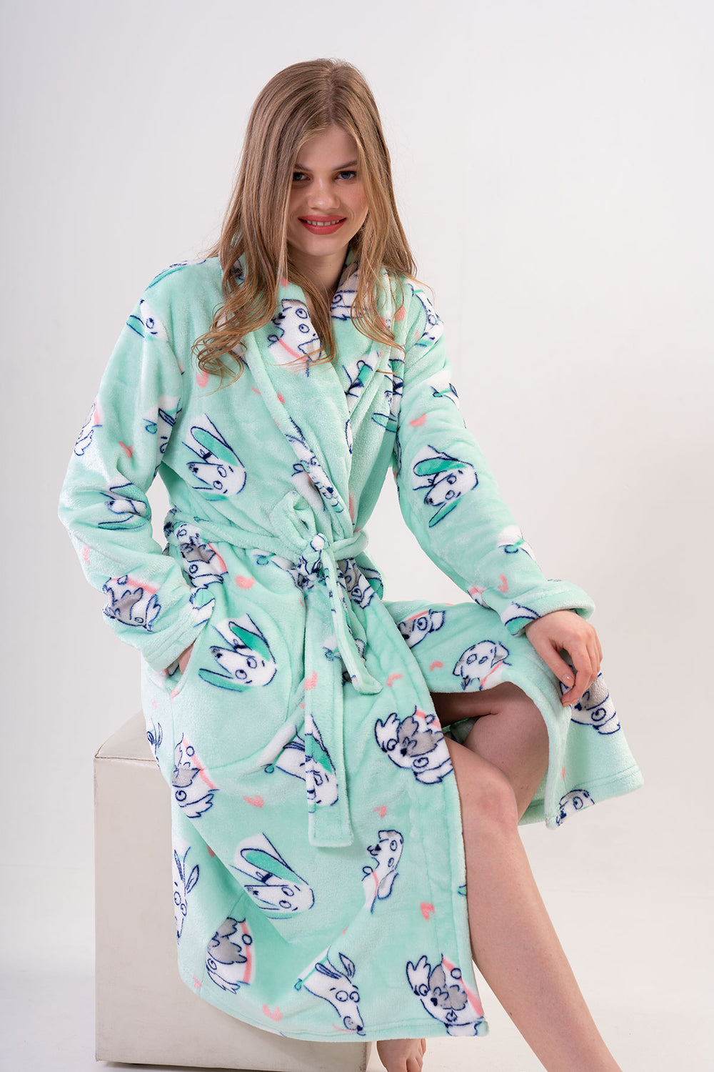 KADIN SOFT UZUN KOL UZUN SABAHLIK 202090