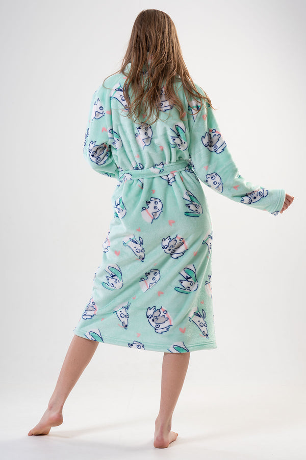 KADIN SOFT UZUN KOL UZUN SABAHLIK 202090