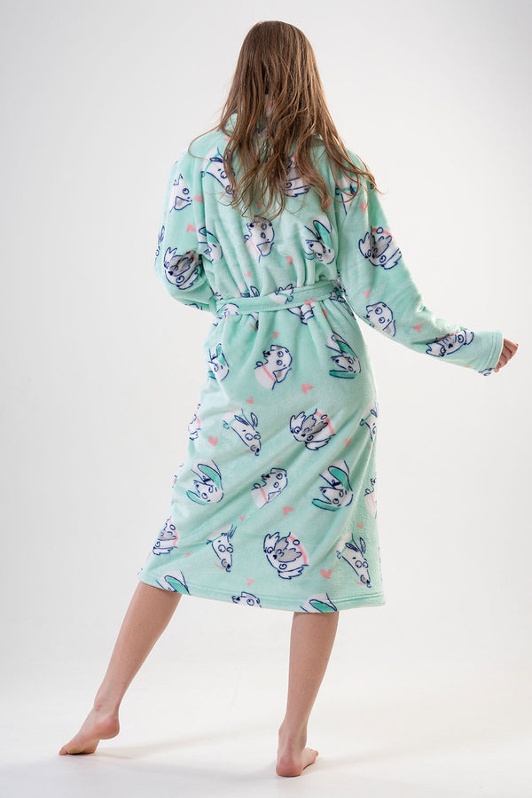 KADIN SOFT UZUN KOL UZUN SABAHLIK 202090