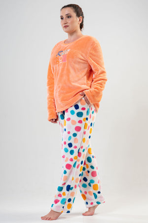Woman Big Size Rainbow Pyjama Set