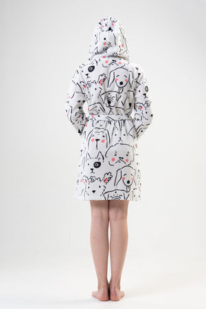 Woman Pure Dressing Gown