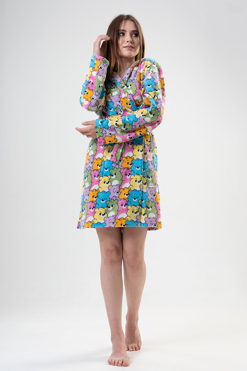 Woman Chesty Dressing Gown