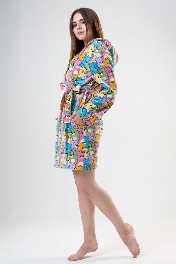 Woman Chesty Dressing Gown
