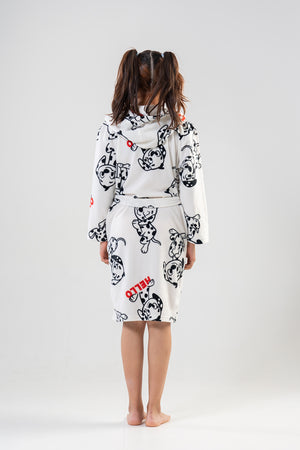 Kids' Girl Sweet Dog Dressing Gown