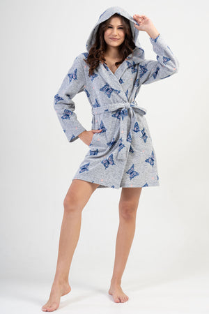 Woman Fleece Dressing Gown