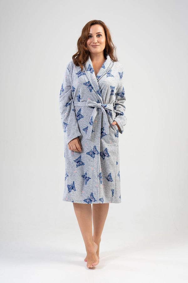 Woman Big Size Butterfly Dressing Gown