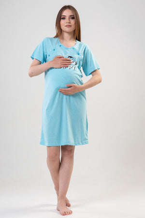 Woman Little Baby Pregnant Tunic