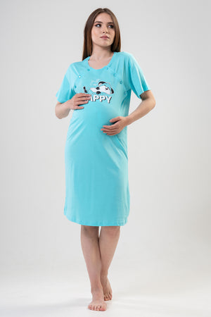 Woman Little Baby Pregnant Tunic
