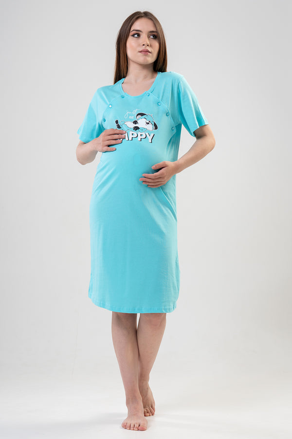 Woman Little Baby Pregnant Tunic