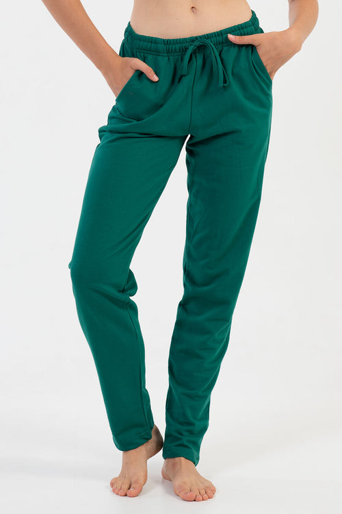 KADIN 2IPLIK CEPLI TEK ALT PIJAMA 204027 - Vienetta1.GrupMIX