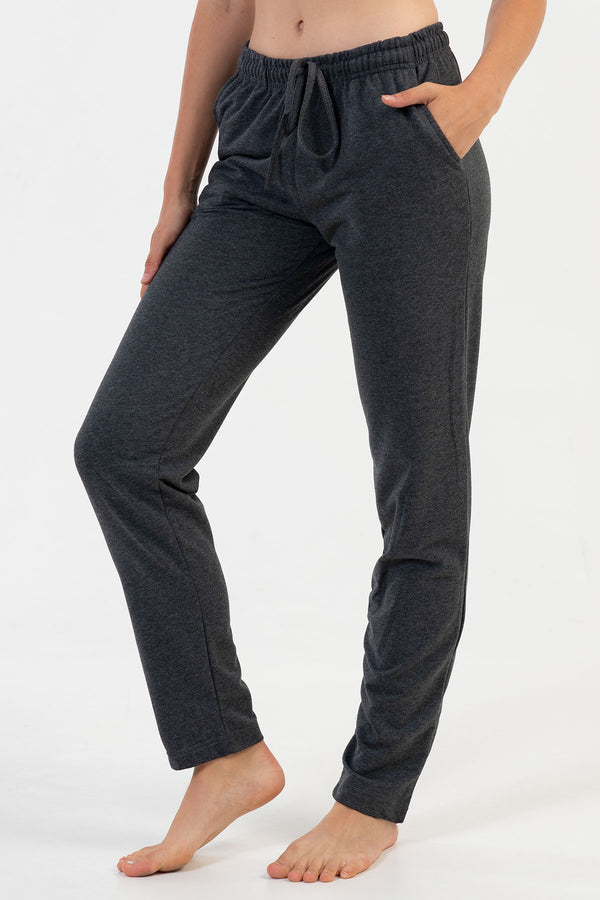 KADIN 2IPLIK CEPLI TEK ALT PIJAMA 204027 - Vienetta1.GrupMIX