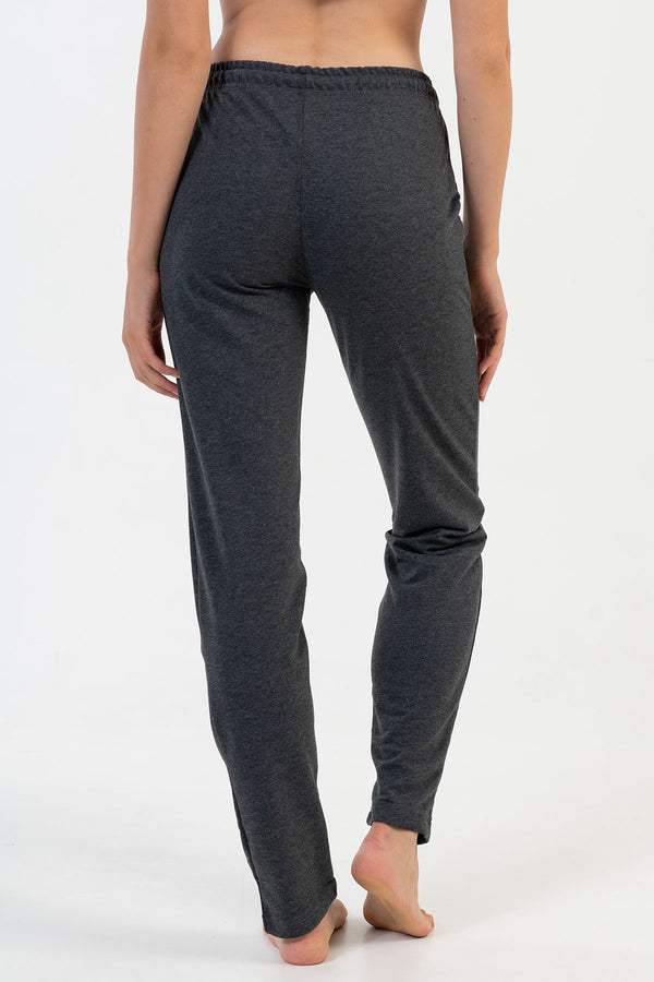 KADIN 2IPLIK CEPLI TEK ALT PIJAMA 204027 - Vienetta1.GrupMIX