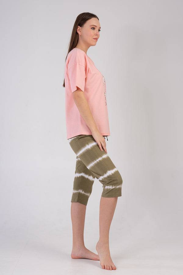 KADIN KISA KOL KAPRI TAKIM 210063 - Vienetta1.Grup14 - 1420TCX