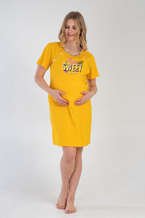 KADIN HAMILE SUPREM KISA KOL TUNIK 211309 - Vienetta1.Grup14 - 0955TCX