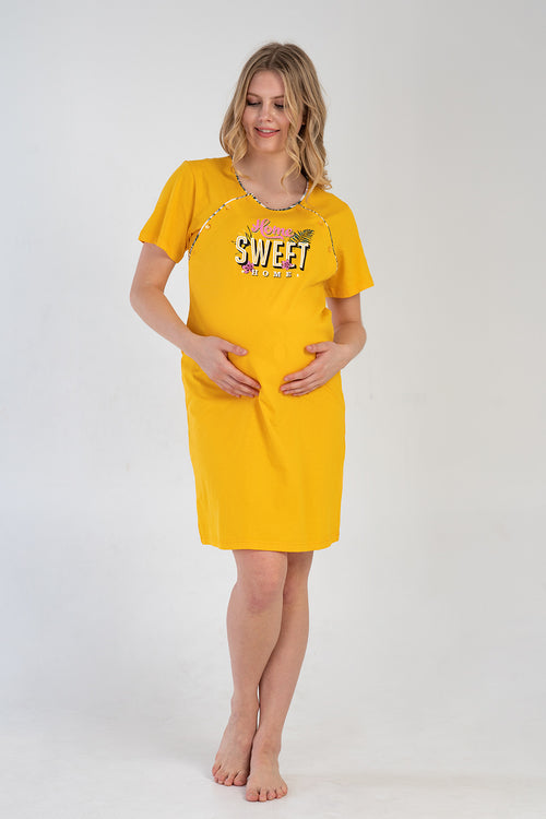 KADIN HAMILE SUPREM KISA KOL TUNIK 211309 - Vienetta1.Grup14 - 0955TCX