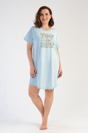 KADIN P.SUPREM XXL O YAKA KISA KOL ETEGI OVAL TUNIK