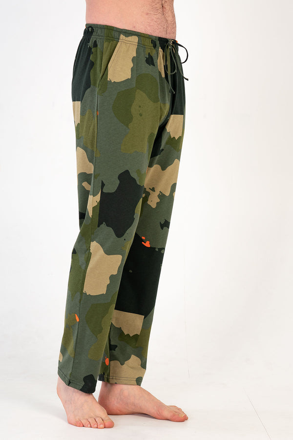 Man Big Size Camouflage Pyjama Separate