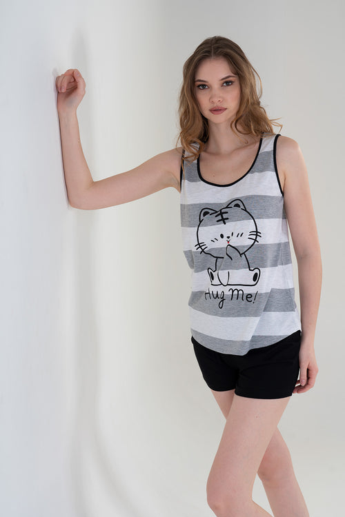 KADIN KALIN ASKILI SORT TAKIM 212292 - Vienetta1.GrupBG1410 KARMELANJ