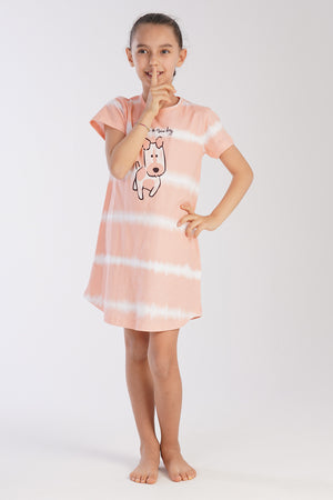 Kids' Girl Supreme Peach Big Age Tunic