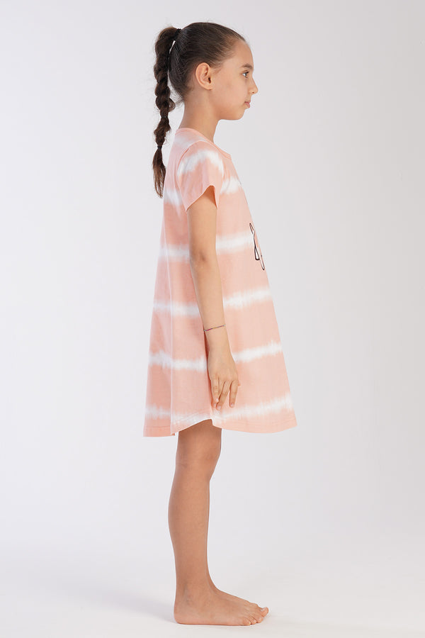 KIZ COCUK KISA KOL BUYUK YAS (9/10 - 15/16) TUNIK 212304 - Vienetta1.GrupPINK - BEYAZ