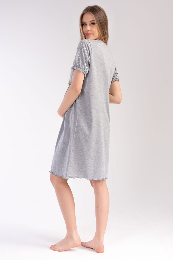 KADIN P.SUPREM KISA KOL HAMILE TUNIK