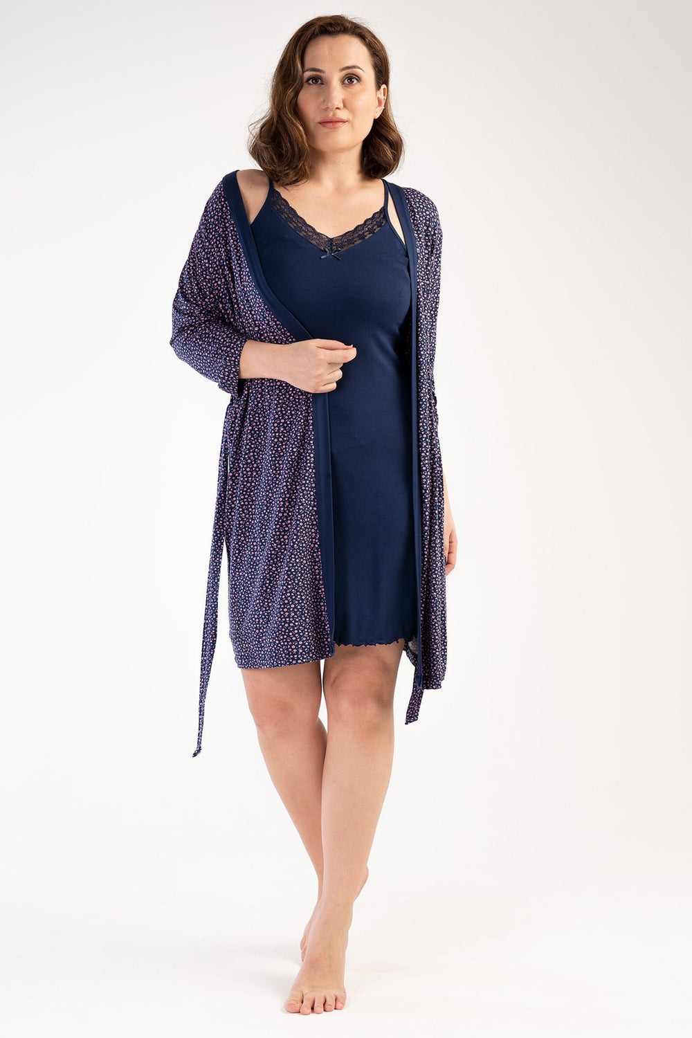 KADIN VISCON 3/4 SABAHLIK TAKIM 212384 - Vienetta1.Grup19 - 3921TCX