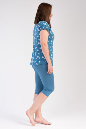 KADIN VISCON XXL KISA KOL KAPRI TAKIM 212388 - Vienetta1.Grup18 - 4025TCX