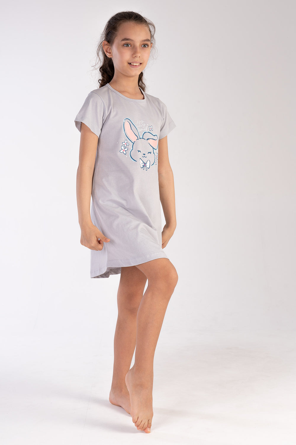 Kids' Girl Gray Tunic