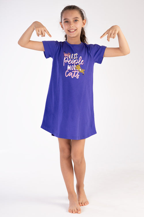 KIZ COCUK KISA KOL KUCUK YAS (3/4 - 9/10) TUNIK 212509 - Vienetta1.Grup19 - 3850TCX