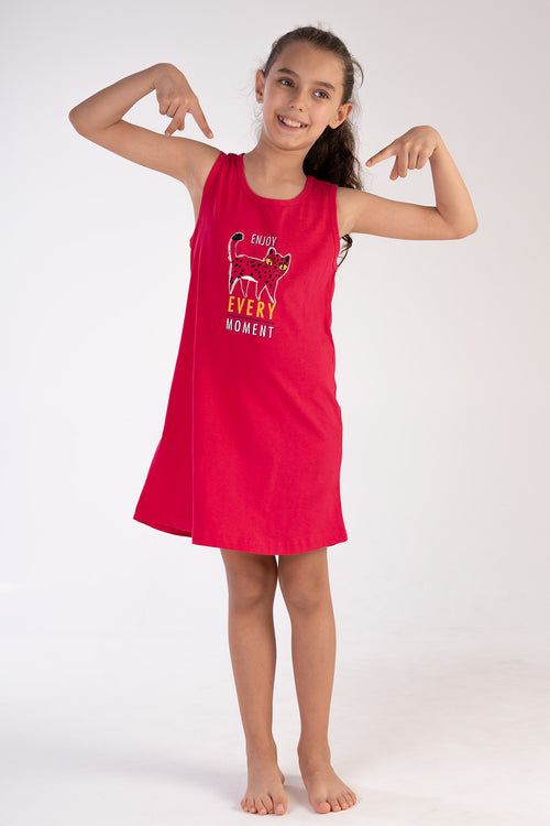 Kids' Girl Big Age Scarlet Tunic