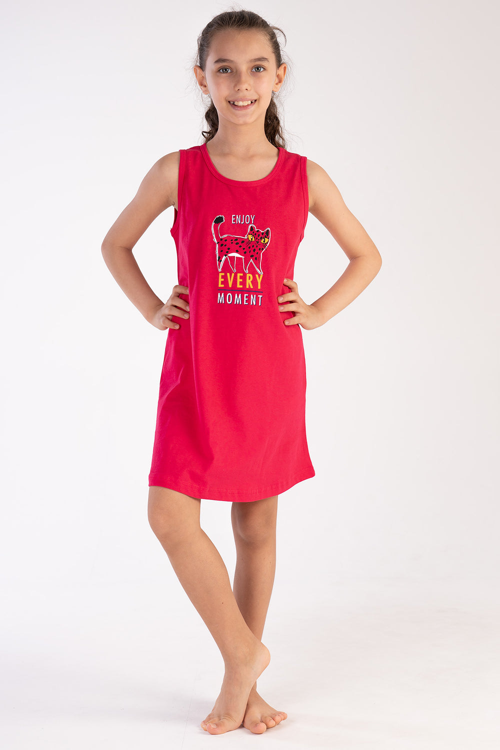 Kids' Girl Big Age Scarlet Tunic