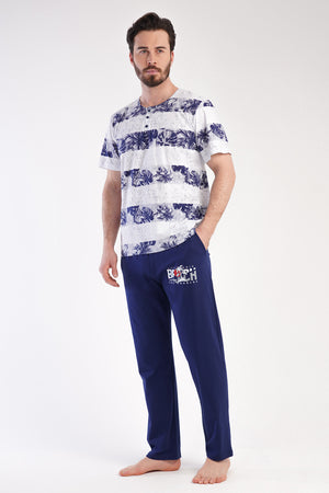 ERKEK SUPREM XXL KISA KOL PIJAMA TAKIM 212534 - Vienetta1.Grup19 - 3939TCX