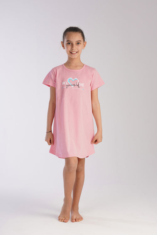 KIZ COCUK KISA KOL KUCUK YAS (3/4 - 9/10) TUNIK 212572 - Vienetta1.Grup15 - 1816TCX