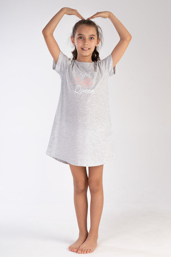 Kids' Girl Big Age Selfie Queen Tunic