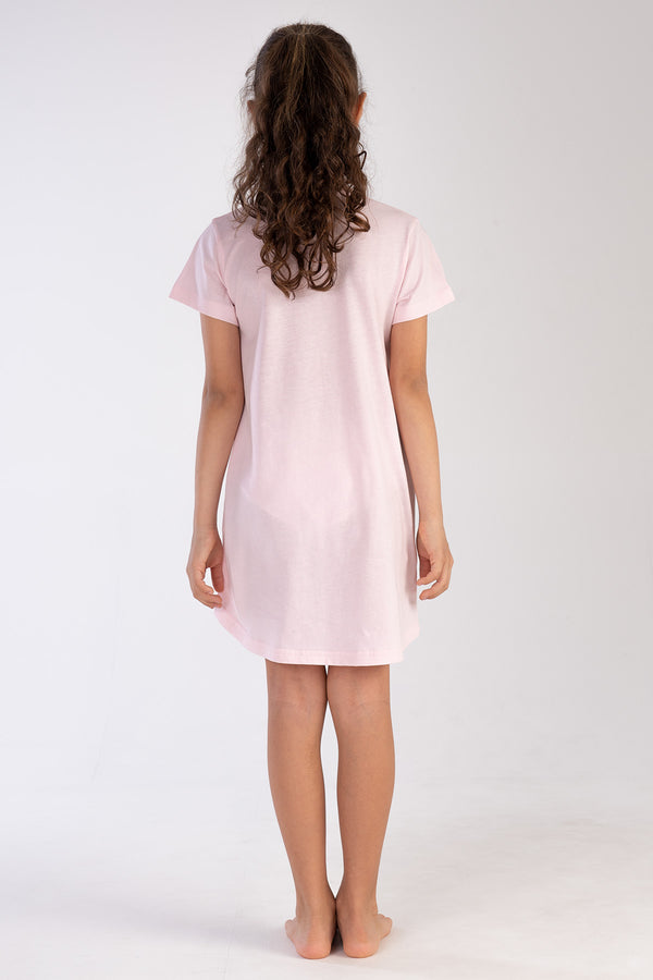 KIZ COCUK KISA KOL KUCUK YAS (3/4 - 9/10) TUNIK 212594 - Vienetta1.GrupPINK