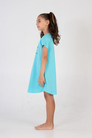 KIZ COCUK KISA KOL KUCUK YAS (3/4 - 9/10) TUNIK 212602 - Vienetta1.Grup14 - 4816TCX
