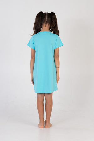 KIZ COCUK KISA KOL KUCUK YAS (3/4 - 9/10) TUNIK 212602 - Vienetta1.Grup14 - 4816TCX