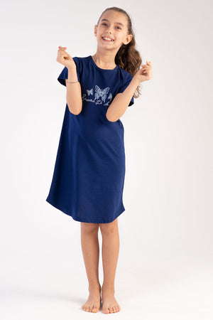 Kids' Girl Indigo Tunic