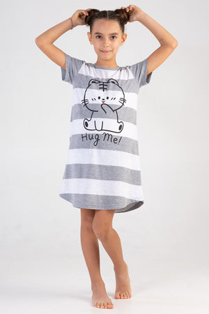 KIZ COCUK KISA KOL BUYUK YAS (9/10 - 15/16) TUNIK 212648 - Vienetta1.GrupBG1410 KARMELANJ